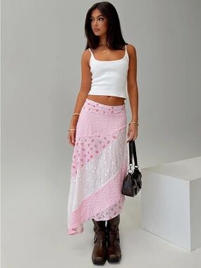 NWT princess Polly rennar skirt in multi / size 0